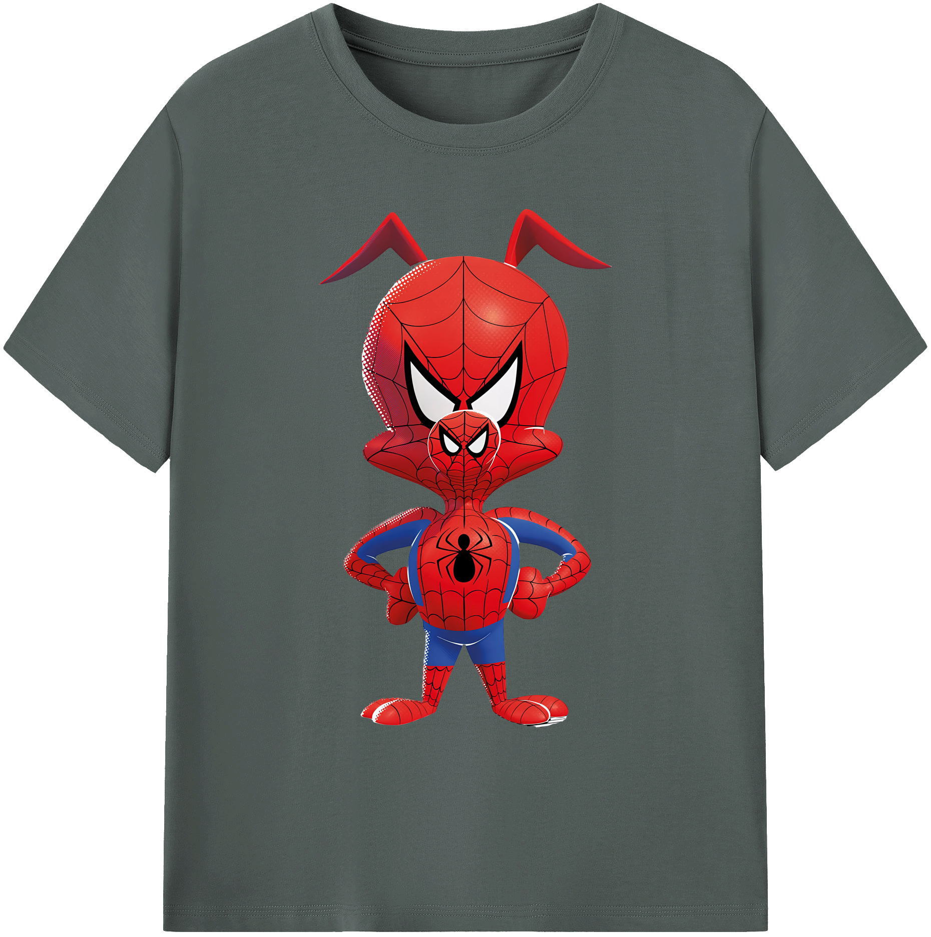 （画像用） Spider Man スパイダーマン 綿100％ メンズ半袖Tシャツ｜肌触りやわらか＆通気性